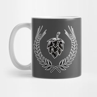 Hops and Grain (black) Mug